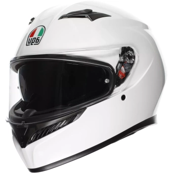 Kask motocyklowy integralny AGV K3 MPLK biały połysk