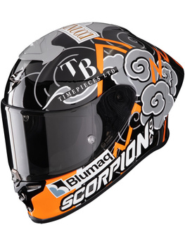 Kask motocyklowy integralny SCORPION EXO-R1 EVO AIR FIM RACING#1 Replica ARON 2024