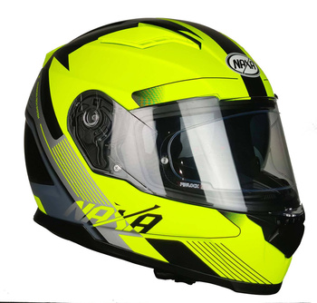 Kask motocyklowy integralny NAXA F23/K z pinlockiem i blendą