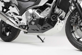 OSŁONA SILNIKA PŁYTA POD SILNIK SW-MOTECH HONDA NC700/NC750 WITH DCT BLACK/SILVER