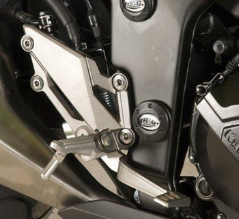 Zaślepka ramy RG RACING KAWASAKI NINJA 250/300 / Z250 DOLNA LEWA LUB PRAWA BLACK