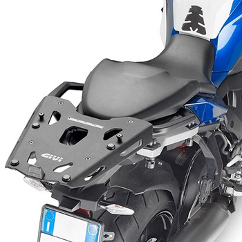 GIVI SRA5138B STELAŻ KUFRA CENTRALNEGO Z CZARNĄ ALUMINIOWĄ PŁYTĄ MONOKEY -  BMW S 1000 XR (20 > 21)