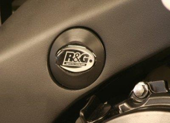 Zaślepka ramy RG RACING SUZUKI GSXR1000 07- LEWA LUB PRAWA STRONA GÓRNA BLACK