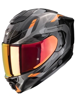 Kask motocyklowy integralny SCORPION EXO-1500 AIR SLEEK Black-Orange