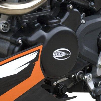 Osłona silnika RG RACING KTM 125/200 DUKE UP TO 2015 LEWA STRONA BLACK