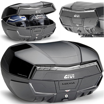 GIVI 2023 KUFER CENTRALNY MOTOCYKLOWY V58 TECH MAXIA 5 (58LT) czarny