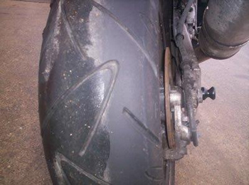 Rolki wahacza RG RACING M12 ZXR750 ZX7-R ZXR400 WHITE