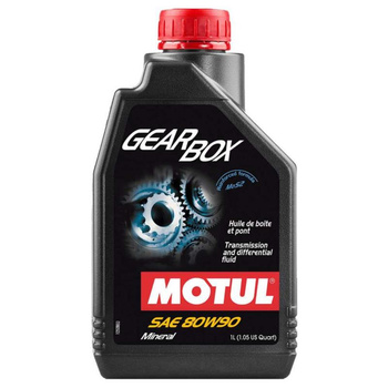 Olej przekładniowy MOTUL Gearbox 80W90 1L (MoS2)