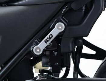 Zaślepka podnóżka RG RACING SUZUKI SV650 16- LEWA BLACK