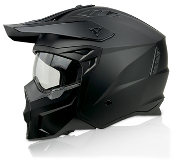 Kask motocyklowy otwarty NAXA S31/B czarny mat