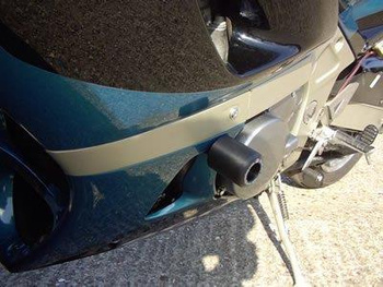 Crashpady Classic RG RACING KAWASAKI ZZR600 D/E BLACK