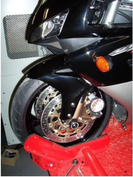 Slidery przedniego zawieszenia RG RACING FIREBLADE 00-07 BLACK