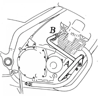 Yamaha XJ 900 S Diversion (1994-2003) Gmol silnika