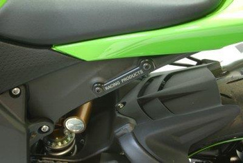 Zaślepka podnóżka RG RACING KAWASAKI ZX6-R 2009- BLACK
