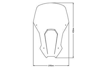 Szyba sportowa PUIG do Honda CRF1100L Africa Twin Adv. Sports 20-22