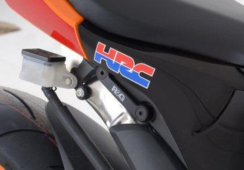 Zaślepka podnóżka RG RACING HONDA CBR600RR 13- PARA BLACK