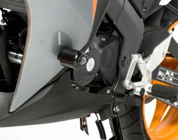 Crashpady Aero RG RACING HONDA CBR125R 11- BLACK