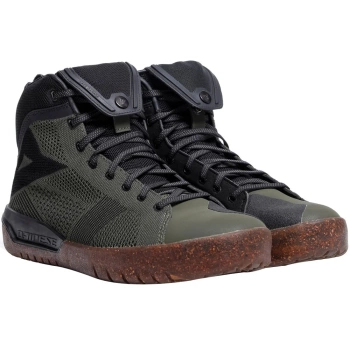 Buty motocyklowe krótkie DAINESE METRACTIVE AIR zielono-czarno-brązowe