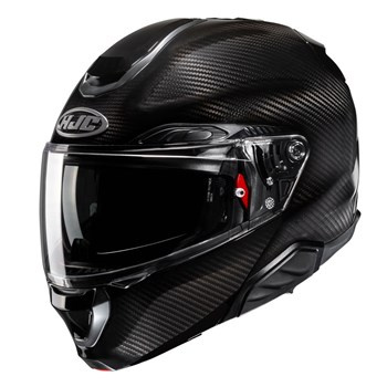 Kask motocyklowy szczękowy HJC RPHA91 SOLID CARBON BLACK