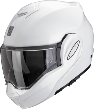 Kask motocyklowy szczękowy SCORPION EXO-TECH EVO PRO biały połysk