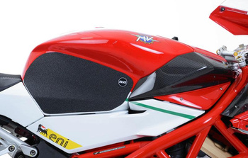 Tankpad antypoślizgowy 4 części RG RACING MV AGUSTA F4 1000R (10-) BLACK