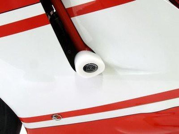 Crashpady Aero RG RACING HONDA CB400SF 08- WHITE