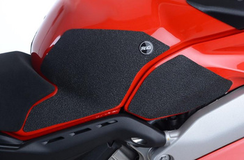 Tankpad antypoślizgowy 4 części RG RACING DUCATI PANIGALE V4/V4S/SPECIALE BLACK