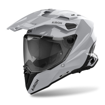 Kask motocyklowy cross/enduro AIROH COMMANDER 2 COLOR CEMENT GREY GLOSS