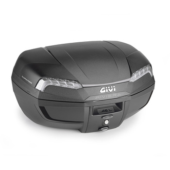 GIVI KUFER CENTRALNY E46 RIVIERA TECH MONOLOCK (46LT) (ZAWIERA PLASTIKOWĄ PŁYTĘ)