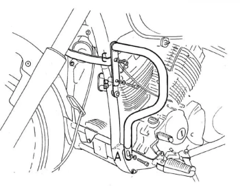 Yamaha XVS 650 Drag Star (1996-2003) Gmol silnika