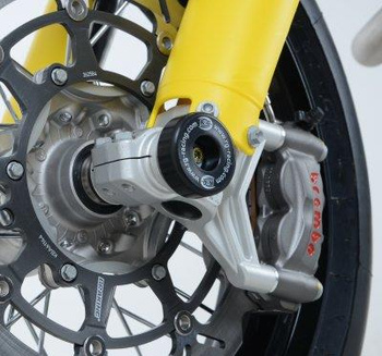 Slidery przedniego zawieszenia RG RACING HUSQVARNA FS 450 15- BLACK