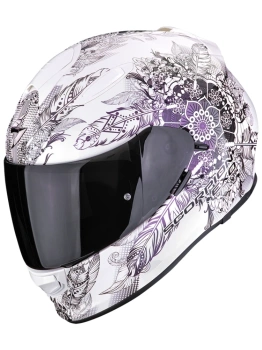 Kask motocyklowy integralny SCORPION EXO-491 DREAM White-Chameleon