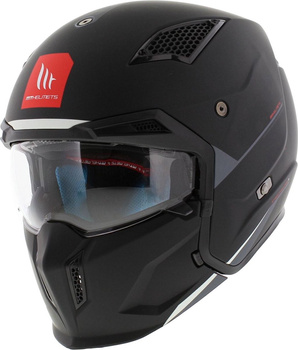 Kask otwarty MT TR902B SV STREETFIGHTER SV S SOLID A1 czarny mat