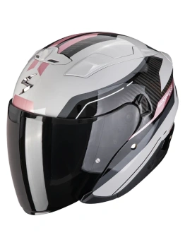 Kask motocyklowy otwarty SCORPION EXO-230 HIPE Grey-Pink