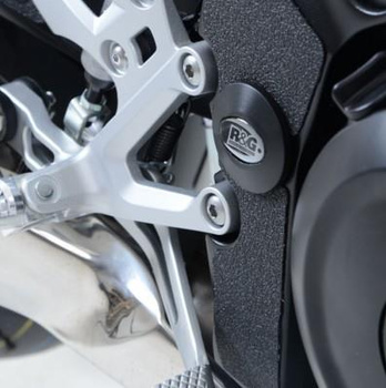 Zaślepka ramy RG RACING SUZUKI GSX-S 1000 / 1000 ABS / 1000FA PRAWA DOLNA BLACK