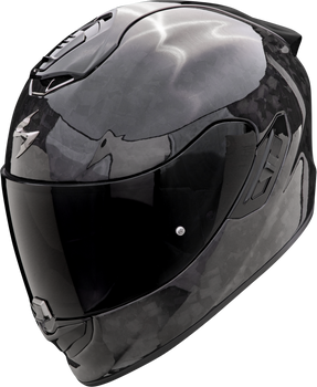 Kask motocyklowy integralny SCORPION EXO-1400 EVO II ONYX CARBON AIR SOLID czarny