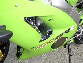 Crashpady Classic RG RACING KAWA ZX636 03-04 BLACK