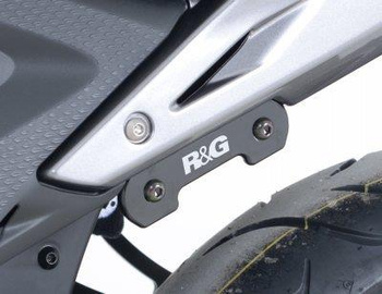 Zaślepka podnóżka RG RACING HONDA CBR500R / CB500F 13- LEWA BLACK