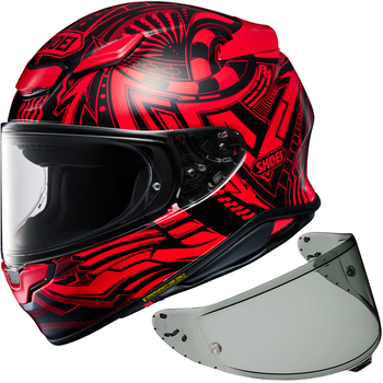Kask integralny SHOEI NXR 2 BEAUT TC-1 M + Wizjer SHOEI CWR-F2 light smoke