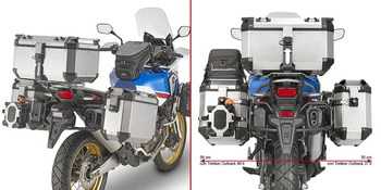 Stelaż kufrów bocznych GIVI OUTBACK - HONDA CRF1000L Africa Twin / Adventure Sports (18 - 19)