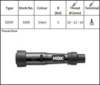 NGK Fajka Świecy SZ05F (kod. 8396) YBX