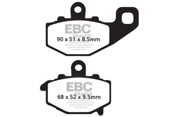 Klocki hamulcowe EBC FA192 (kpl. na 1 tarcze)