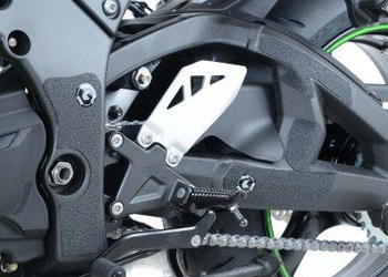 Osłona wahacza RG RACING KAWASAKI ZX-10R 11-16 4 części BLACK