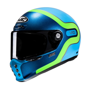 Kask motocyklowy HJC V10 GRAPE BLUE/GREEN