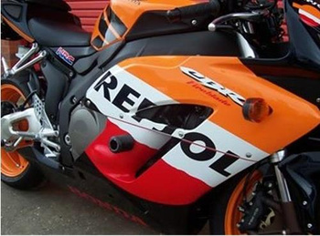 Crashpady Classic RG RACING HONDA CBR1000RR 04-07 BLACK