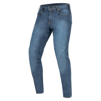 SPODNIE JEANS REBELHORN NOMAD TAPERED FIT WASHED BLUE