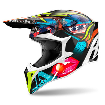 Kask motocyklowy Airoh Wraaap Lollipop Gloss