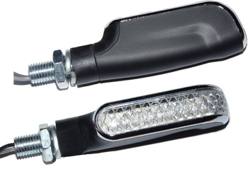 AM1382 Kierunkowskazy czarne matowe ledowe led