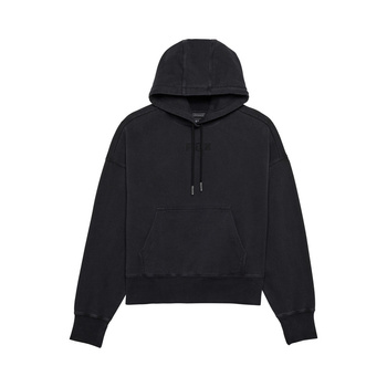 Bluza Z Kapturem Fox Lady Wordmark Oversized Fleece Po Black