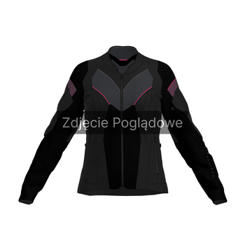 Kurtka Tekstylna Rebelhorn Hiflow-V Lady Black/Grey/Fluo Pink